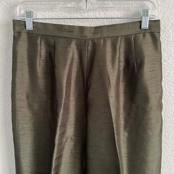 MHM Melissa Harper Women’s Vintage Green Pantsuit - Picture 7 of 12